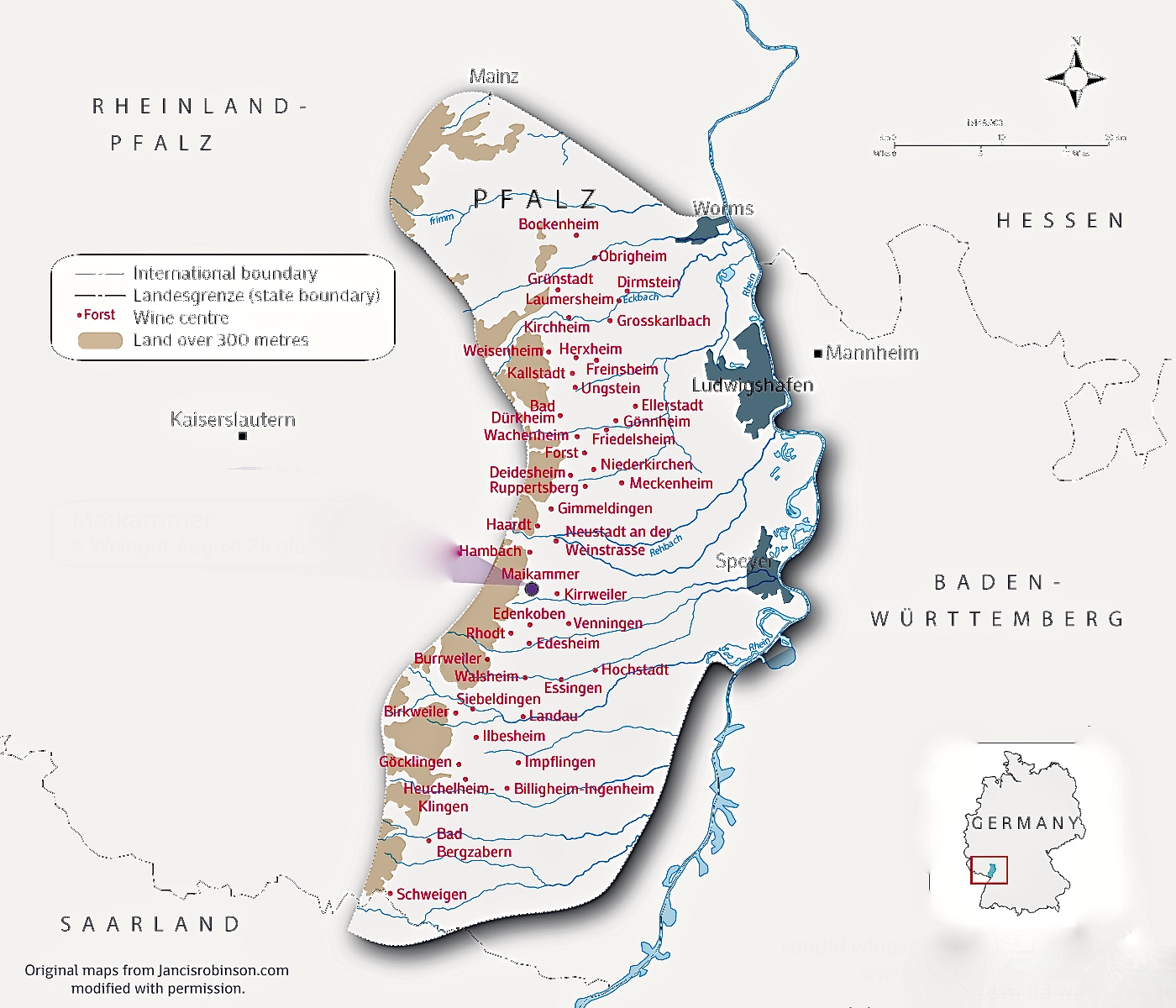 Pfalz-wine-map